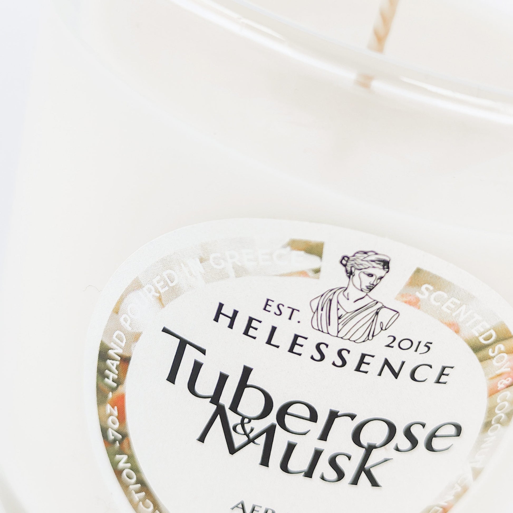 Tuberose & Musk Scented Candle