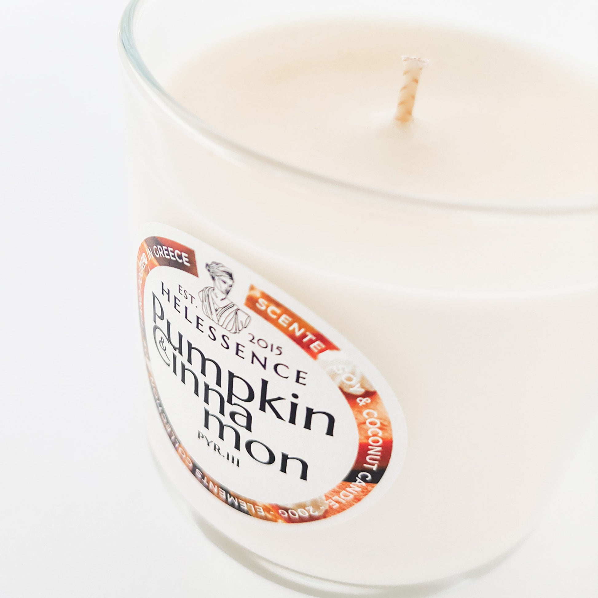 Pumpkin & Cinnamon Scented Candle