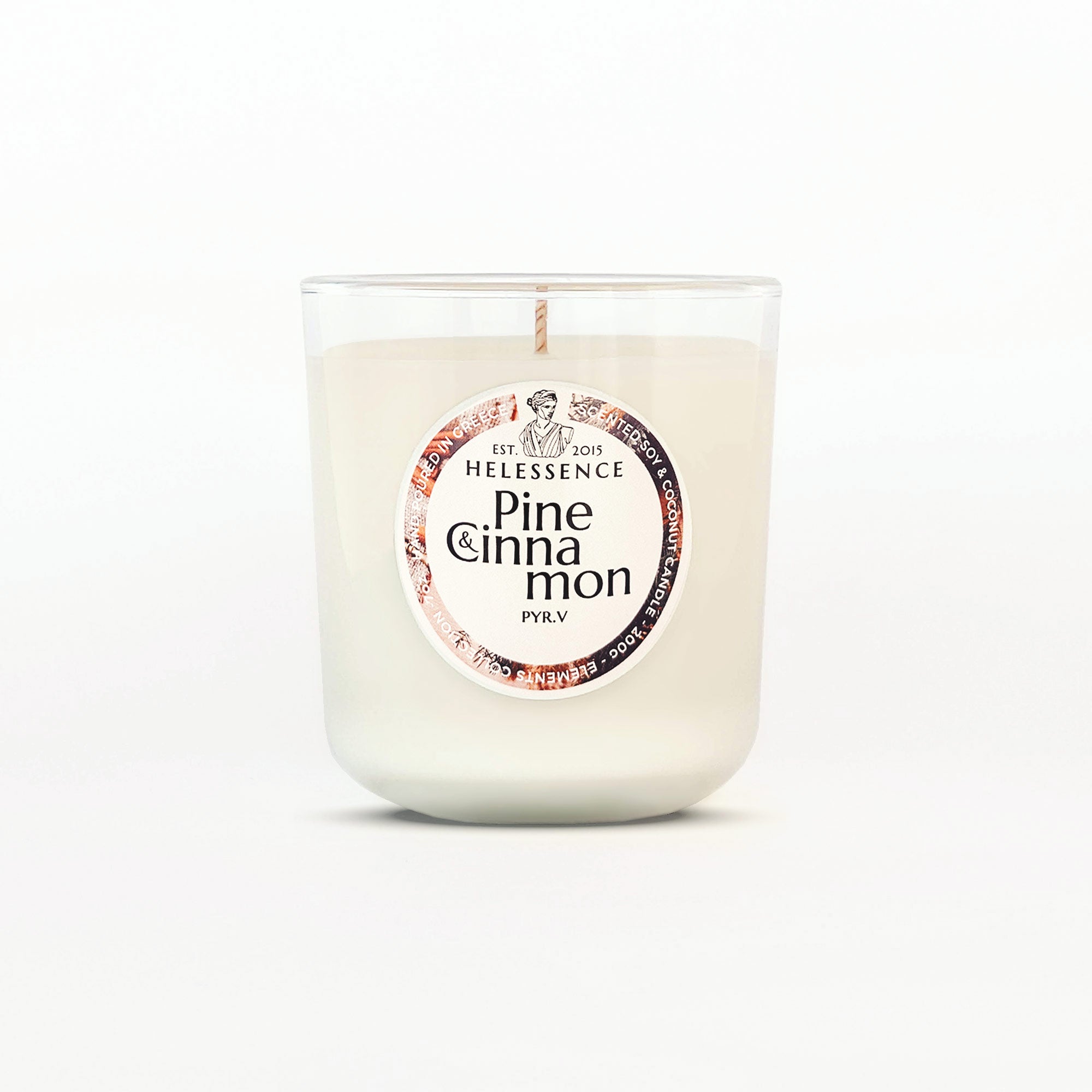 Pine & Cinnamon Scented Candle