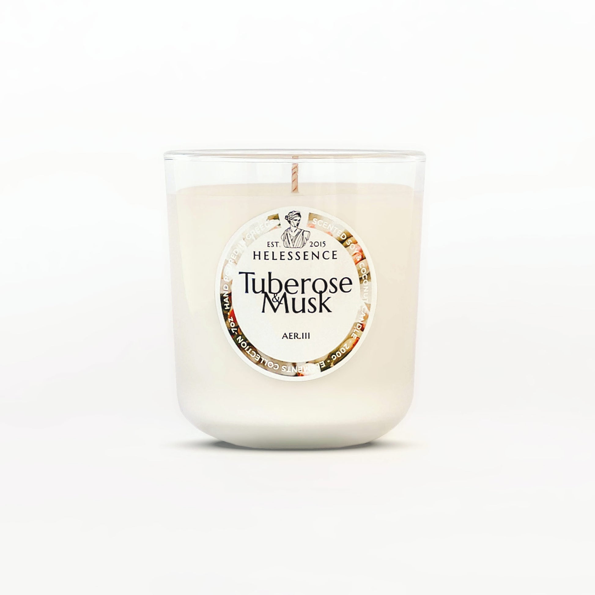 Tuberose & Musk Scented Candle
