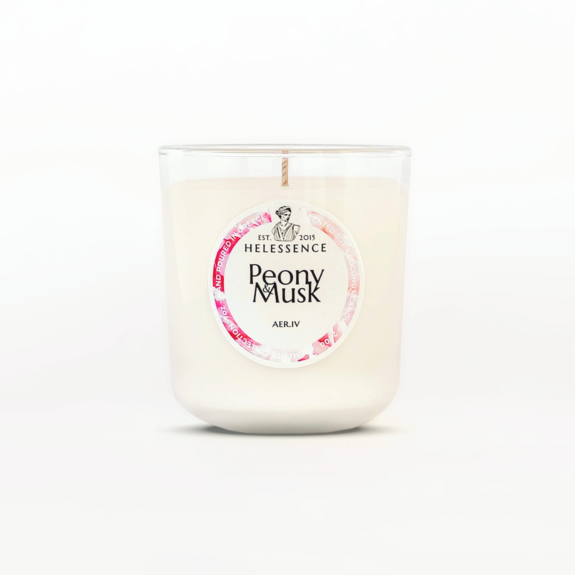 Peony & Musk Scented Candle