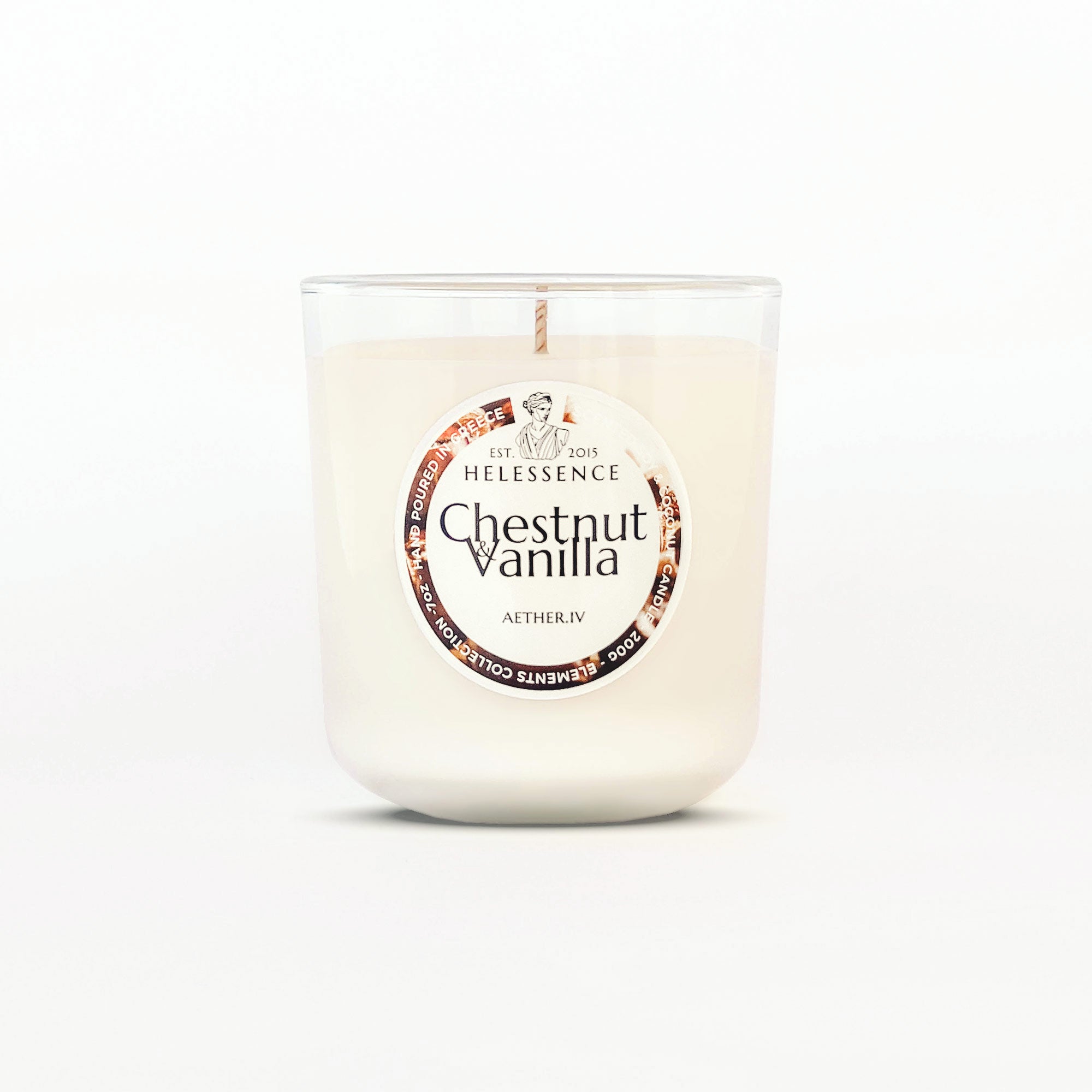 Chestnut & Vanilla Scented Candle