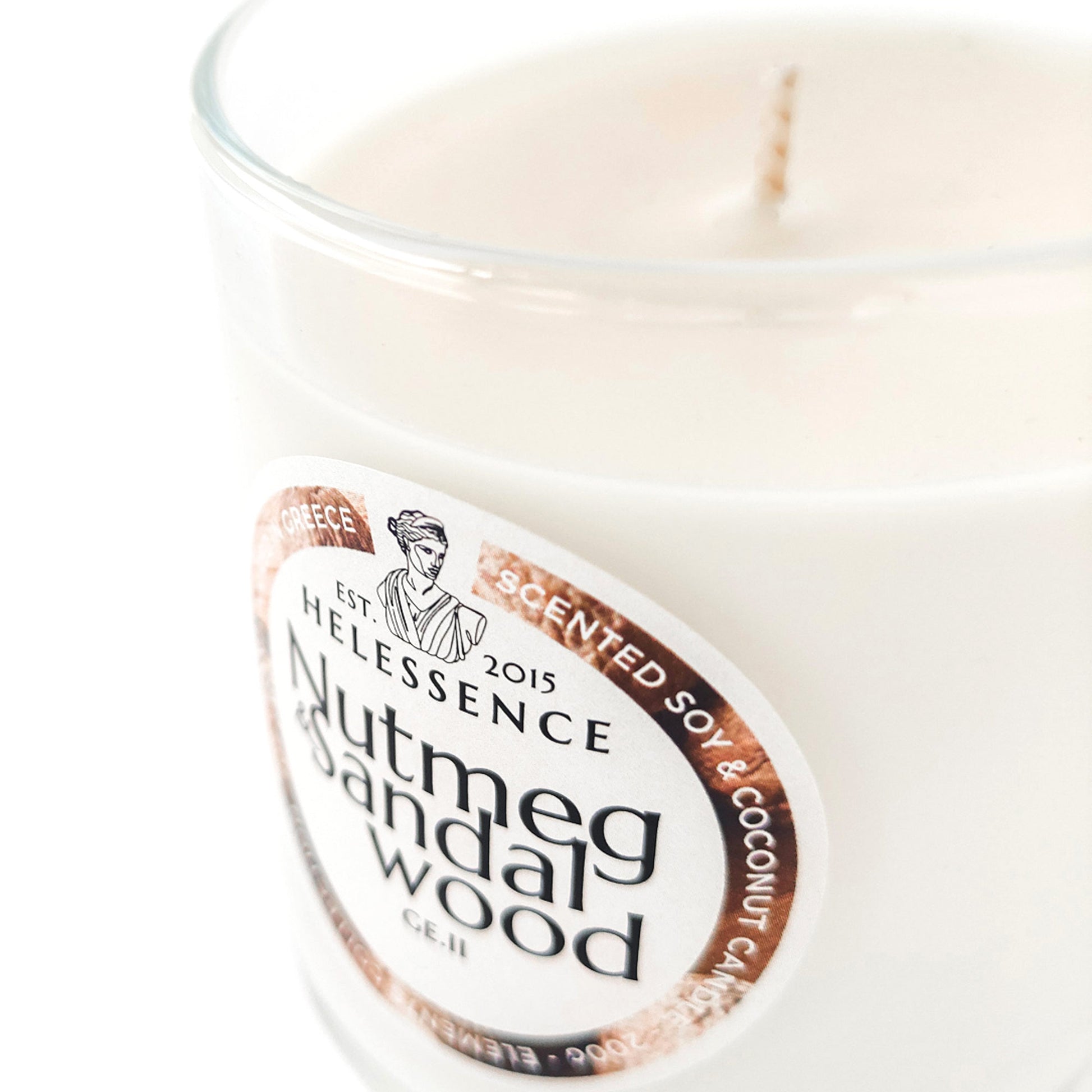 Nutmeg & Sandalwood Scented Candle