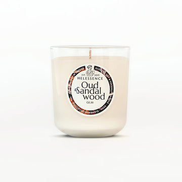 Oud & Sandalwood Scented Candle