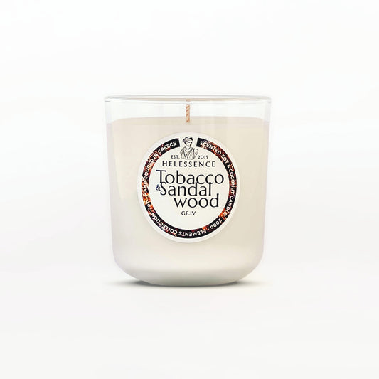 Tobacco & Sandalwood Scented Candle