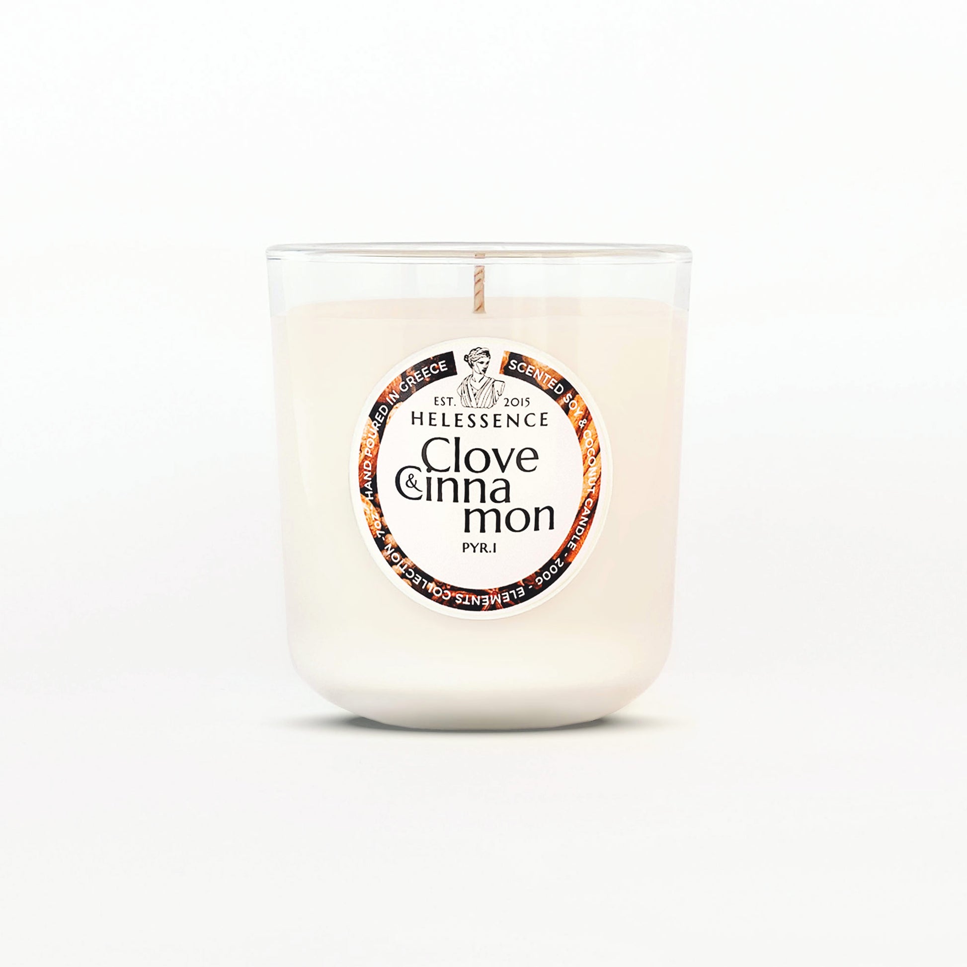 Clove & Cinnamon Scented Candle