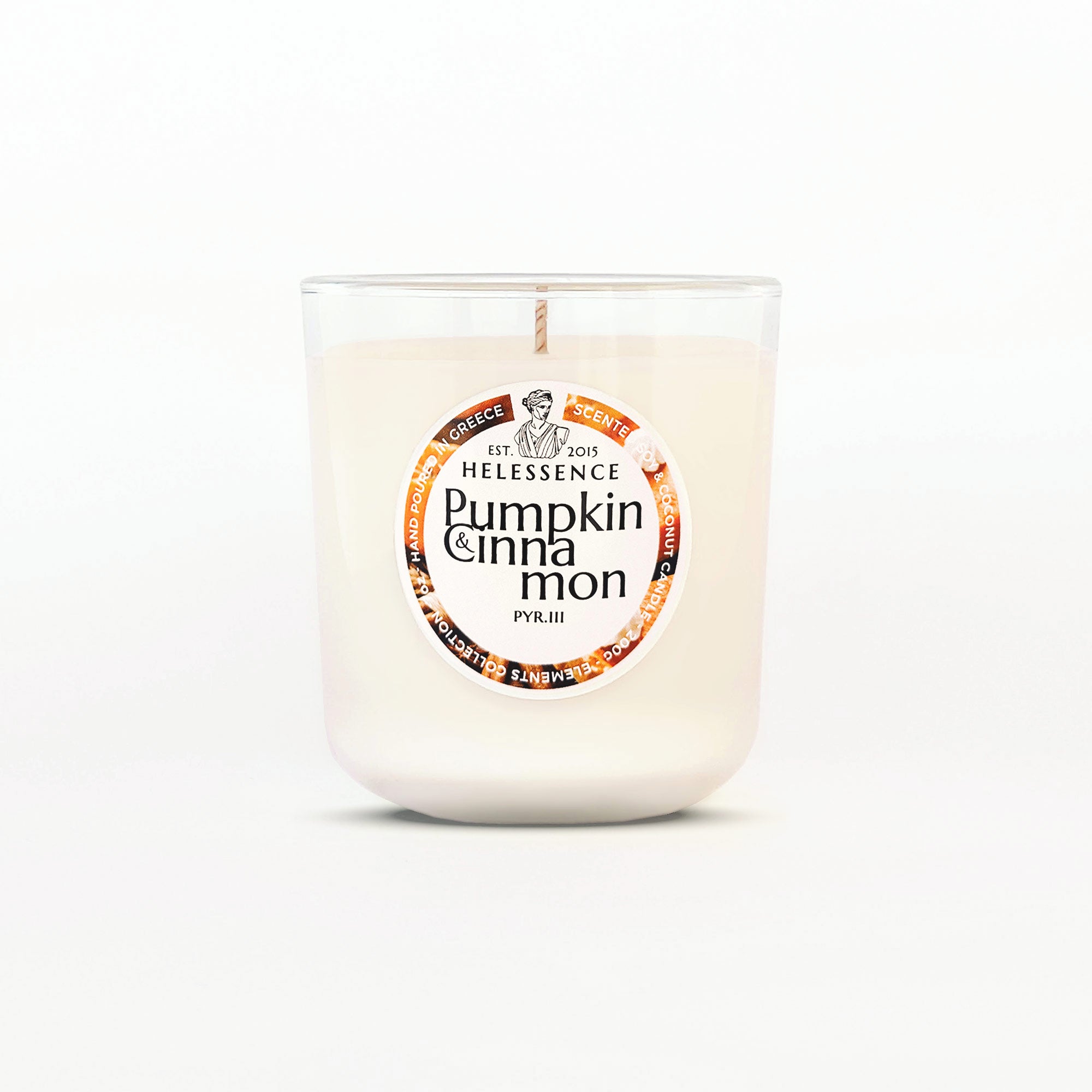 Pumpkin & Cinnamon Scented Candle