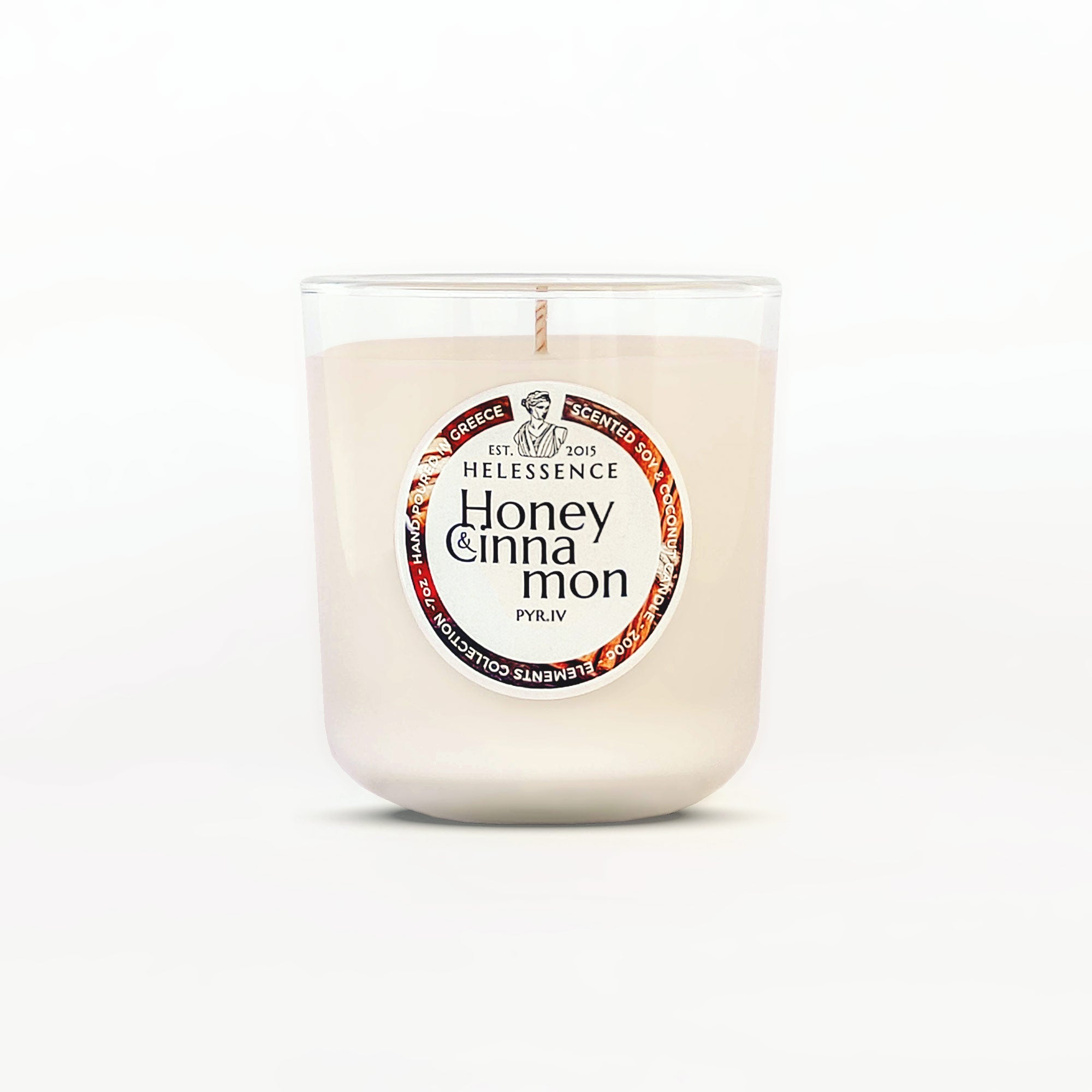 Honey & Cinnamon Scented Candle